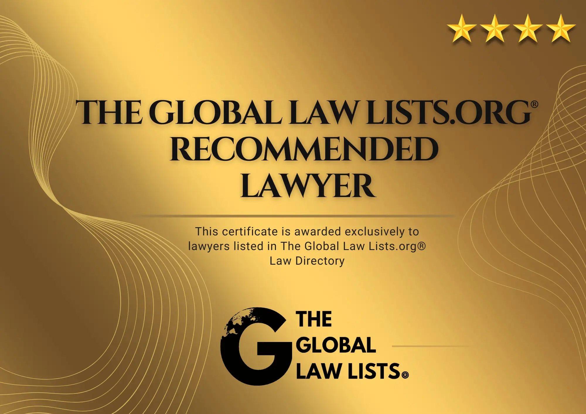 Recommended Lawyer Badge