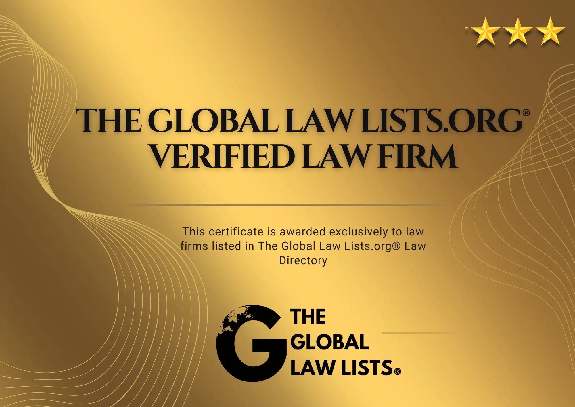 Verified Law Firm Badge