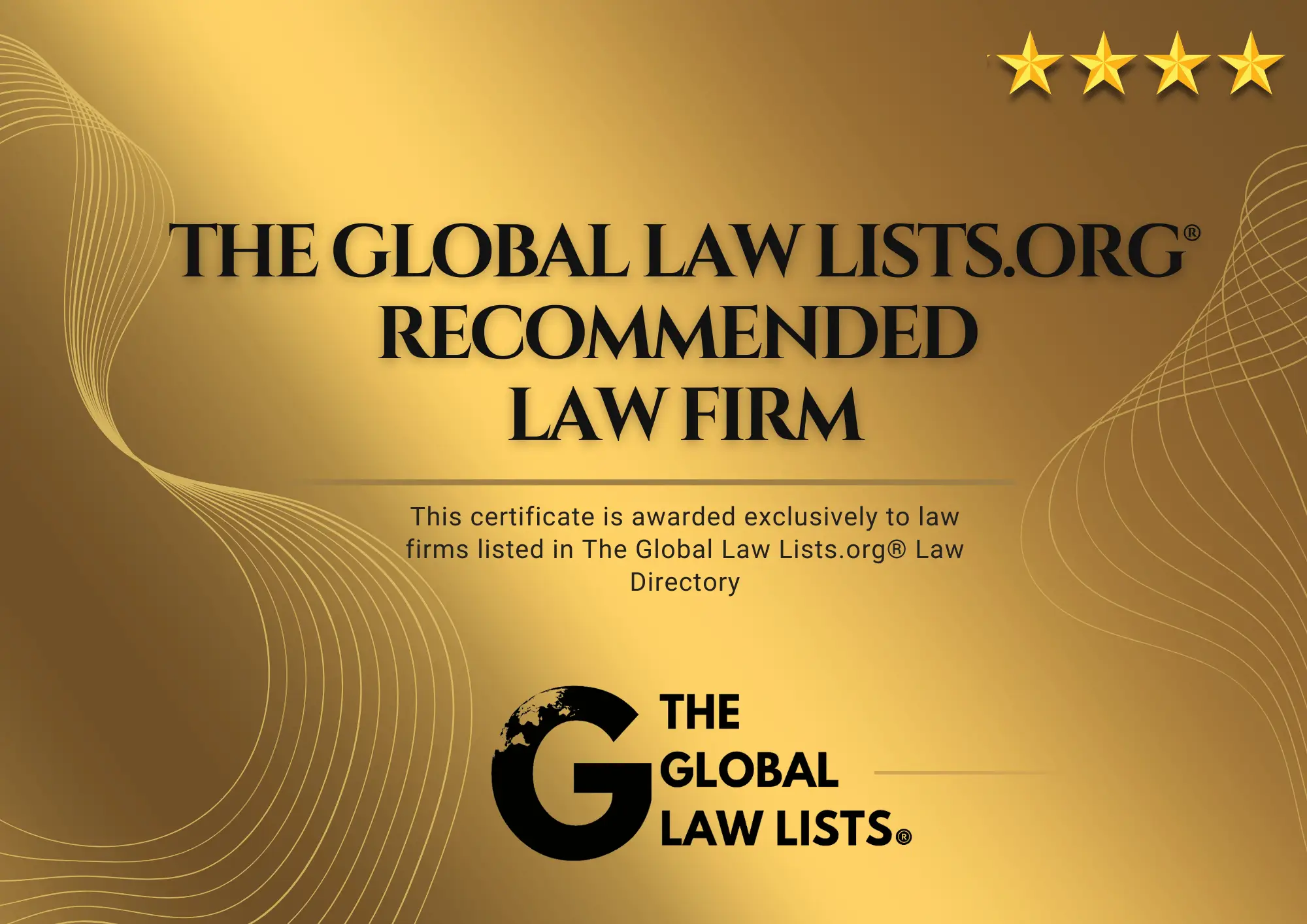 Recommended Law Firm Badge